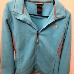 North Face Girl’s XL or Women’s S-M Zip up Jacket!